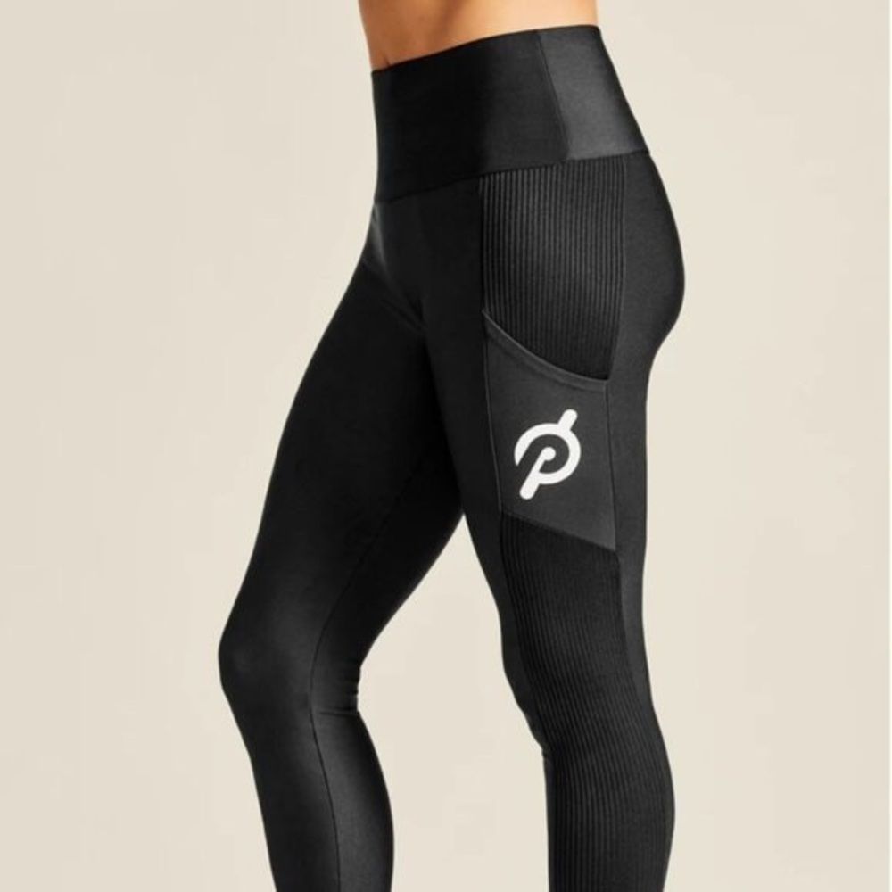 Peloton Black High-Waisted Leggings